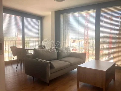 Living room; wood floor, natural light, view