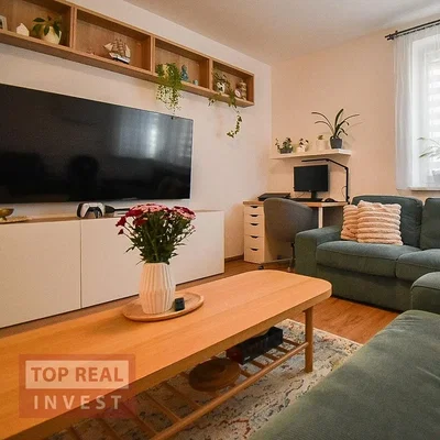 Wohnzimmer; holzboden, tageslicht, moderner stil