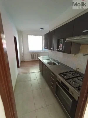 Kitchen; tile floor, kitchen appliances