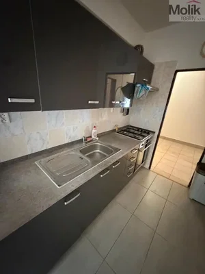 Kitchen; tile floor, kitchen appliances