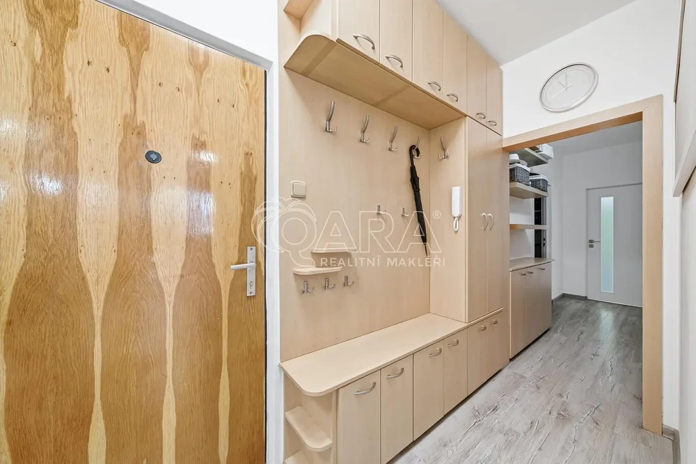 Garderobe; holzboden, renoviert, tageslicht