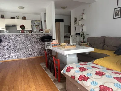 Living room; wood floor, natural light
