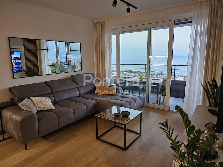 Living room; view, wood floor, natural light