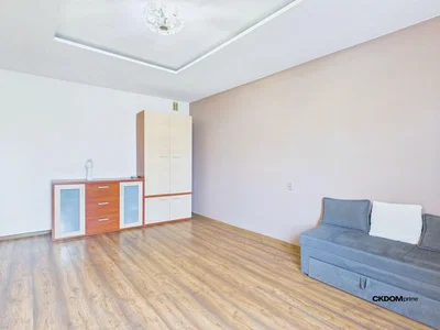 Woonkamer; houten vloer, natuurlijk licht