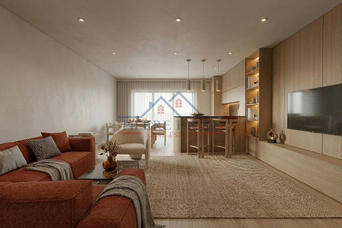 Soggiorno; luce naturale, stile moderno, pavimento in legno