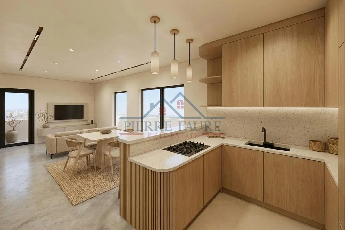 Cucina; elettrodomestici, pavimento in legno, luce naturale, stile moderno