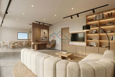 Soggiorno; luce naturale, stile moderno, travi in legno, ristrutturato