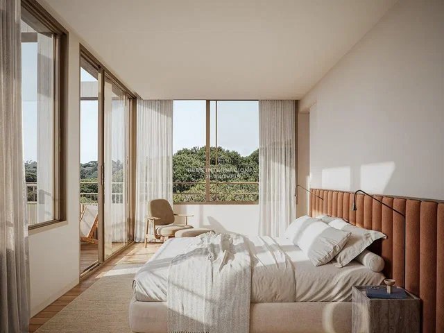 Bedroom; natural light, modern style