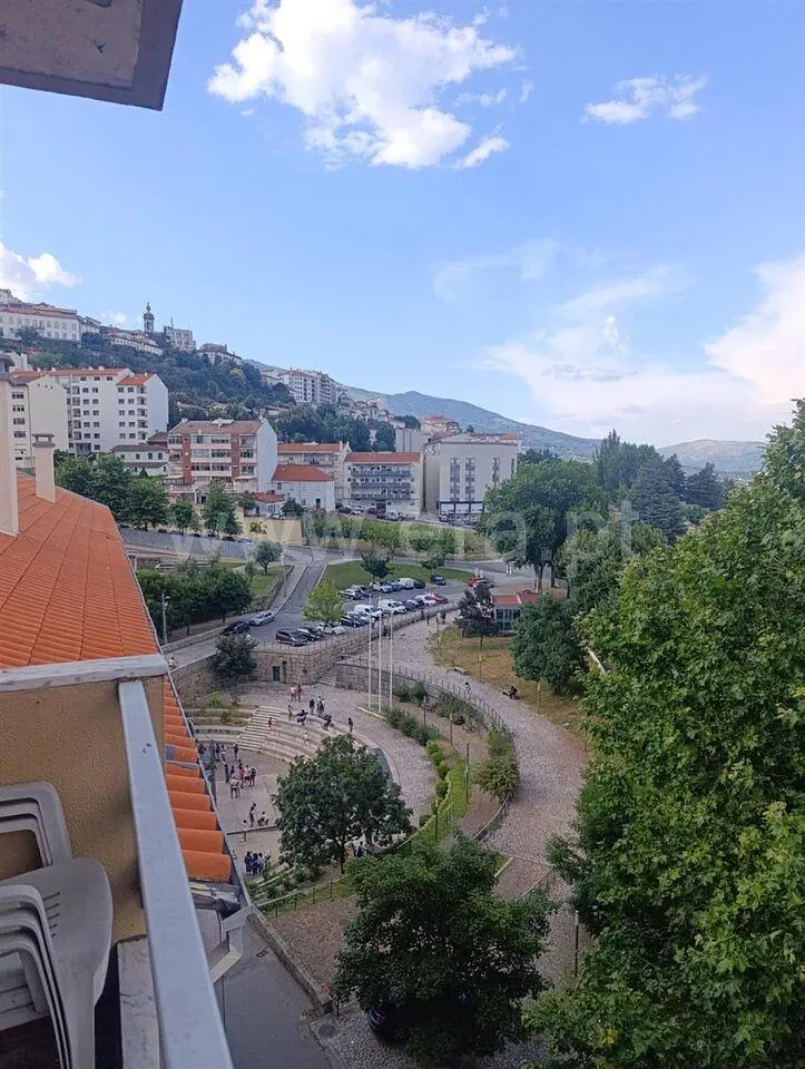 Balkon; výhled, přirozené světlo