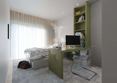 غرفة نوم; ضوء طبيعي, أسلوب عصري