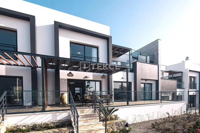 House and surroundings; natural light, modern style