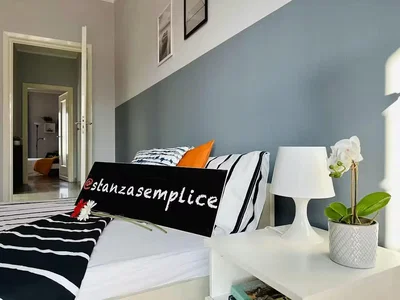 Sypialnia; styl nowoczesny, światło dzienne