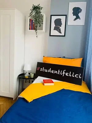 Bedroom; wood floor, natural light