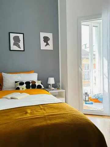 Dormitorio; luz natural, estilo moderno