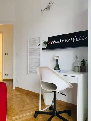 Kids room; wood floor, natural light, modern style