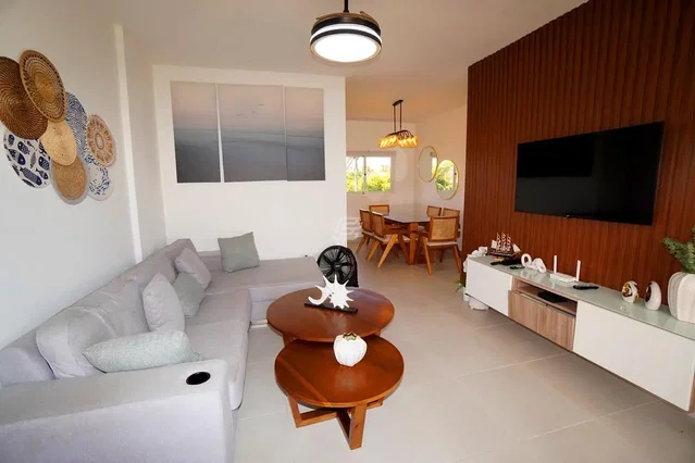 Wohnzimmer; tageslicht, moderner stil, fliesenboden