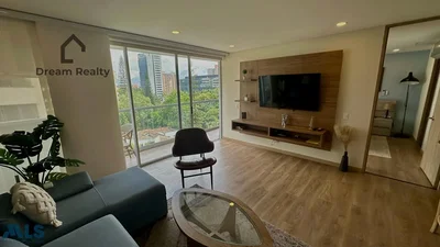 Salon; vue, parquet, lumière naturelle, style moderne
