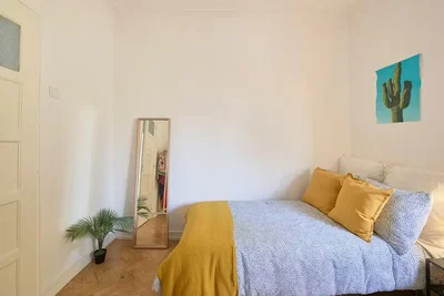 Schlafzimmer; tageslicht, moderner stil