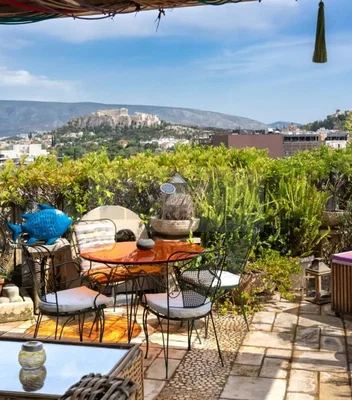 Terraço; vista, luz natural