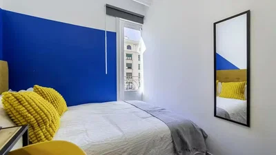 Schlafzimmer; tageslicht, moderner stil