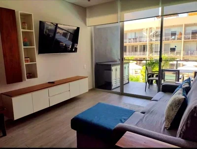 Wohnzimmer; blick, fliesenboden, tageslicht, moderner stil