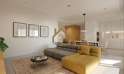 Oturma odası; doğal ışık, modern stil