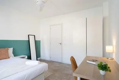 Dormitorio; luz natural, estilo moderno