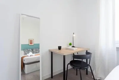 Quarto; luz natural, estilo moderno