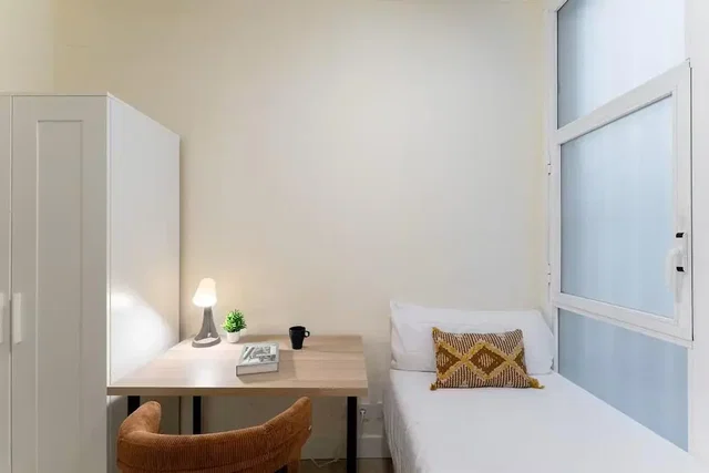 Dormitorio; luz natural, estilo moderno