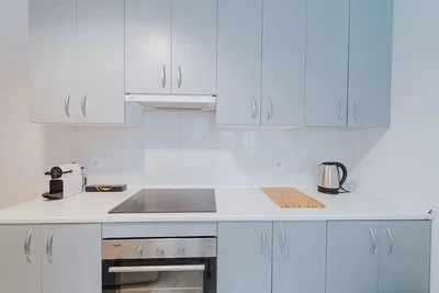 Cucina; elettrodomestici, ristrutturato, luce naturale