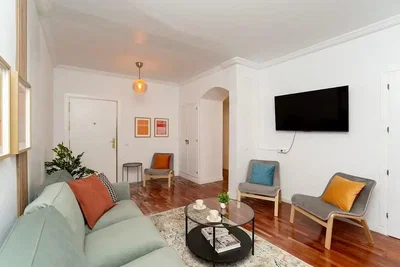 Salon; lumière naturelle, style moderne