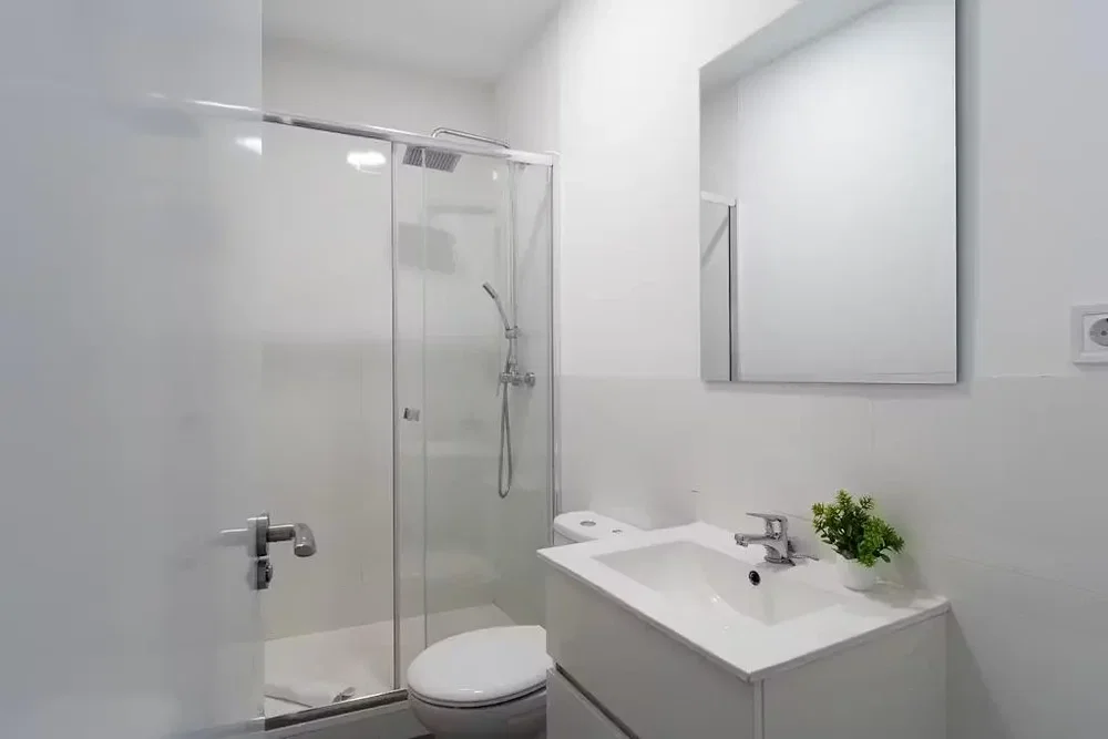 Toilette; tageslicht, renoviert