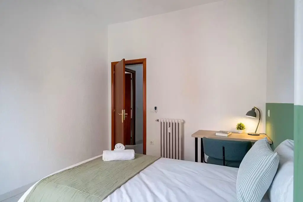 Slaapkamer; natuurlijk licht, moderne stijl