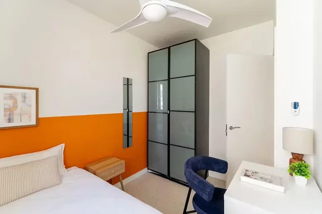 Dormitorio; luz natural, estilo moderno