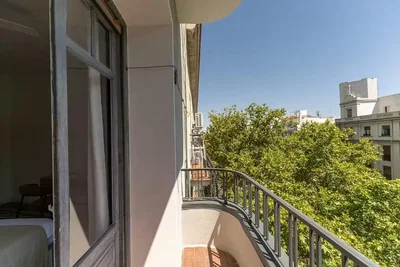 Balkon; manzara, doğal ışık