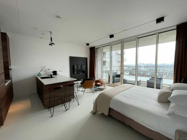 Quarto; luz natural, estilo moderno