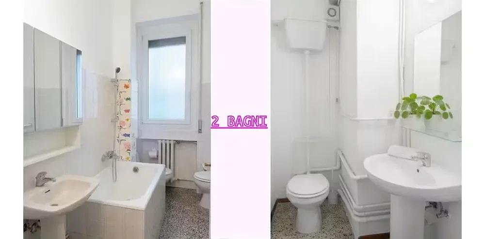 Badezimmer; fliesenboden, tageslicht