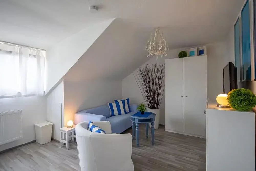 Living room; natural light, modern style