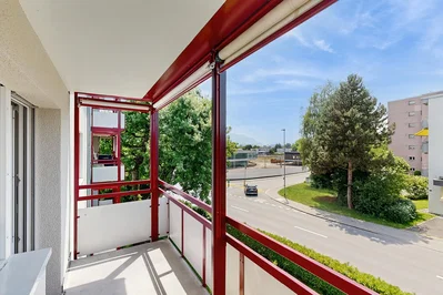 Balkon; manzara, doğal ışık