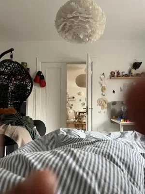 Schlafzimmer; tageslicht, moderner stil