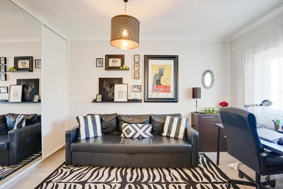 Wohnzimmer; tageslicht, moderner stil