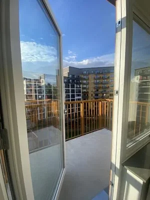 Balkon; blick, tageslicht