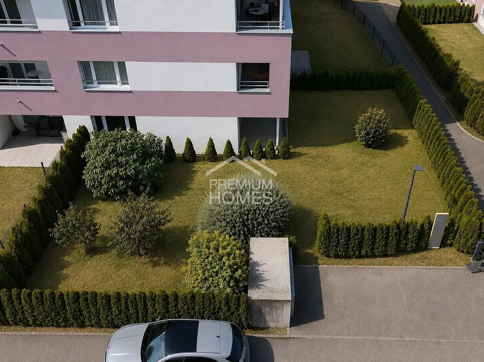 Haus und umgebung; tageslicht
