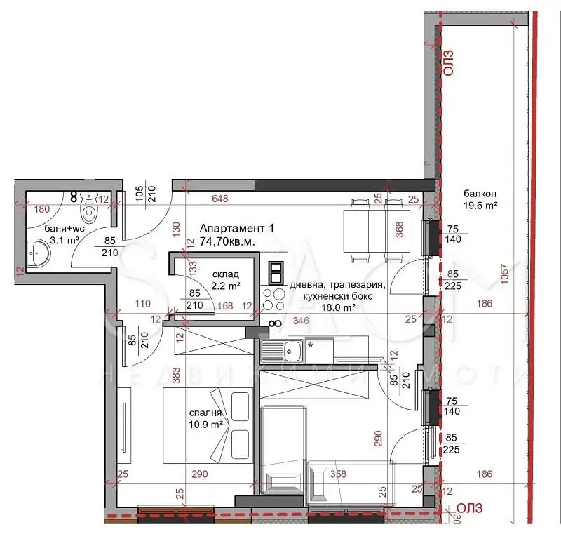 Woonkamer