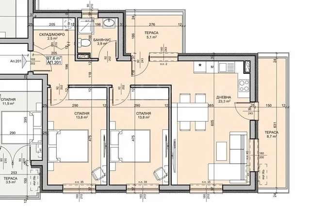 Woonkamer