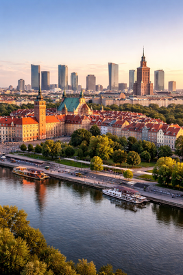 Varšava jako město příležitostí, které si zamilujete
