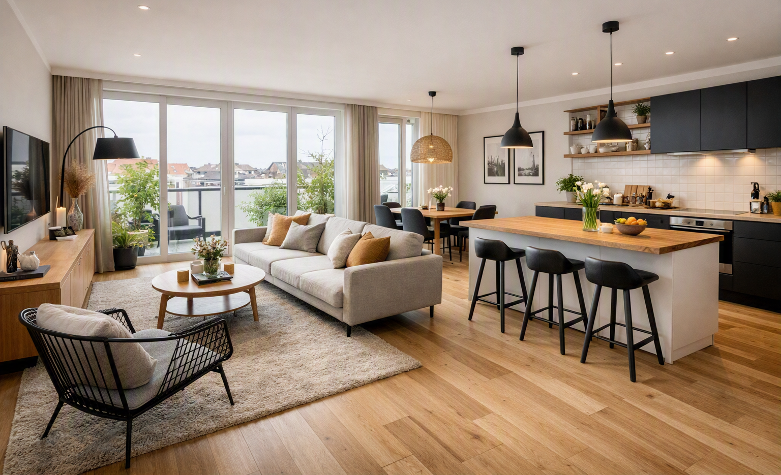German rents are rising, sales prices are stagnating