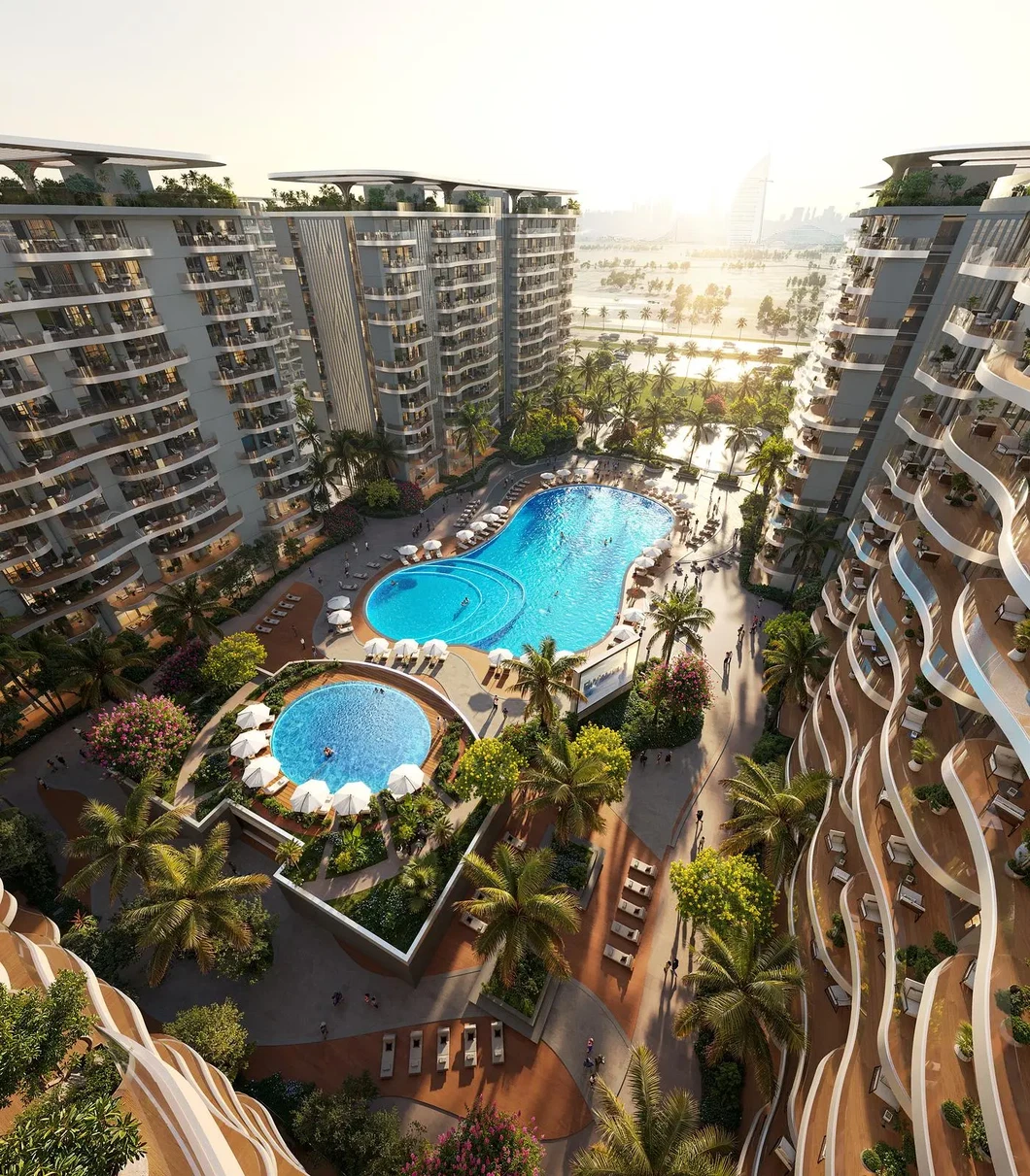 UAE, Dubai, Damac Valencia Project
