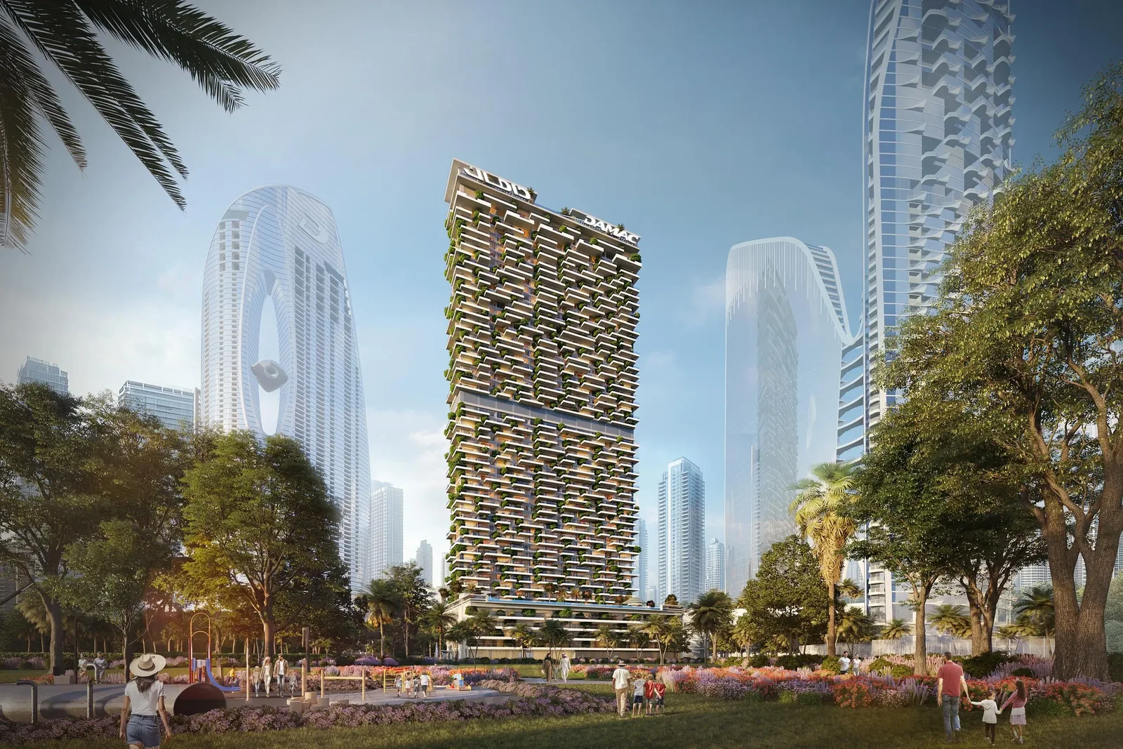 UAE, Dubai, Damac Safa Gate