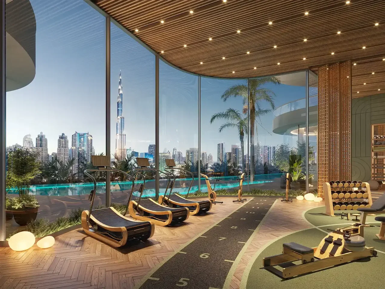 GYM: Elevate you fitness routine in our fully equipped gym, featuring the latest workout machines and equipment to keep you in top shape.